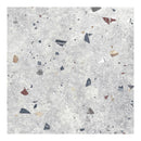 26x26 Sonar Terrazzo Silver Porcelain Tile Final Sale