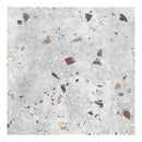 26x26 Sonar Terrazzo Silver Porcelain Tile Final Sale