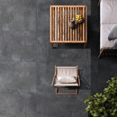 24x48 Coal Cement Look Matte PorcelainTile