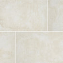 24x48 Ivory Cement Look Matte PorcelainTile