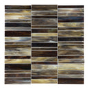 Random Stacked Rivera Paradiso Glass Mosaic
