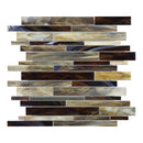 Random Strip Rivera Paradiso Glass Mosaic