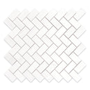 1x2 Herringbone Dolomite Honed 1st Grade Mosaic Final Sale