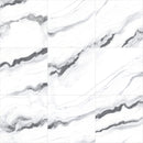 24x24 Panda White Polished Porcelain Tile