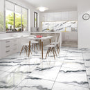 24x24 Panda White Polished Porcelain Tile