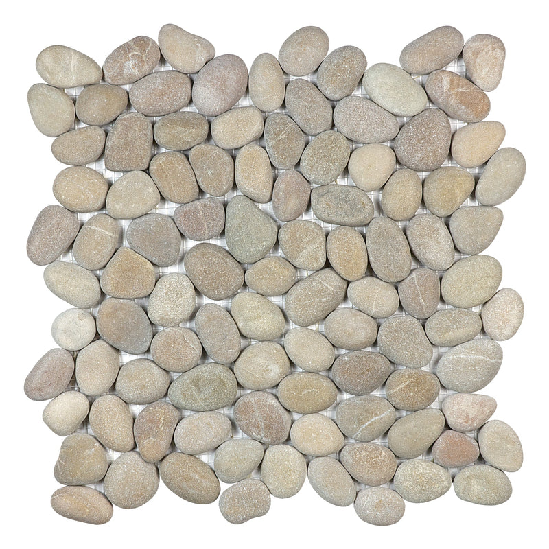 Natural Pebble Spa Beige Stone Natural Mosaic