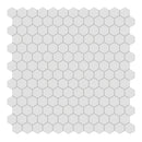 1" Architek Hexagon Sunset Grey Matte Glazed Porcelain Mosaic