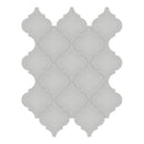 Architek Dark Grey Beveled Arabesque Glossy Glazed Porcelain Mosaic