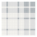 Architek Afternoon Grey Plaid Matte Glazed Porcelain Mosaic