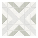 Architek Morning Grey Cubic Matte Glazed Porcelain Mosaic