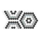 Architek Grey Hexagon Matte Glazed Porcelain Mosaic