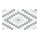 Architek Afternoon Grey Diamond Matte Glazed Porcelain Mosaic