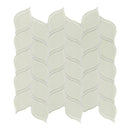 Petal Sollenn Beige Glass Mosaic