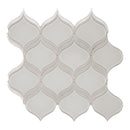 Arabesque Sollenn Light Grey Glass Mosaic
