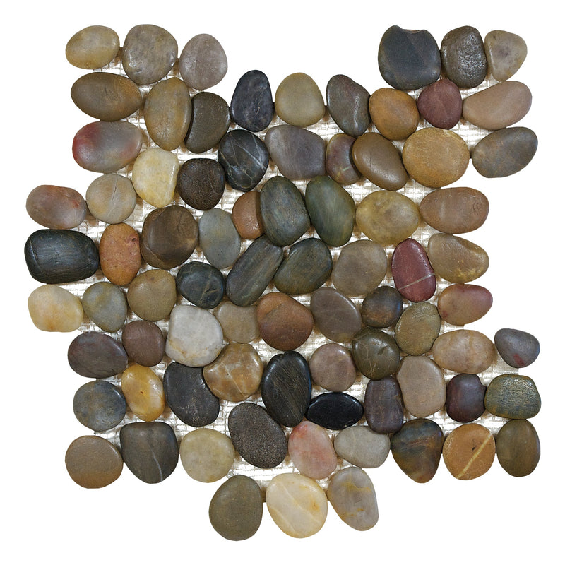 Pebble Spa Multi Color Stone Natural Mosaic