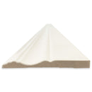 3/8" x 3 7/8" x 144"  MDF Primed Colonial Base Final Sale