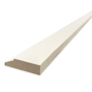 3/8" x 1 3/8" x 144"  MDF Primed Step Bevel Shoe Base Final Sale